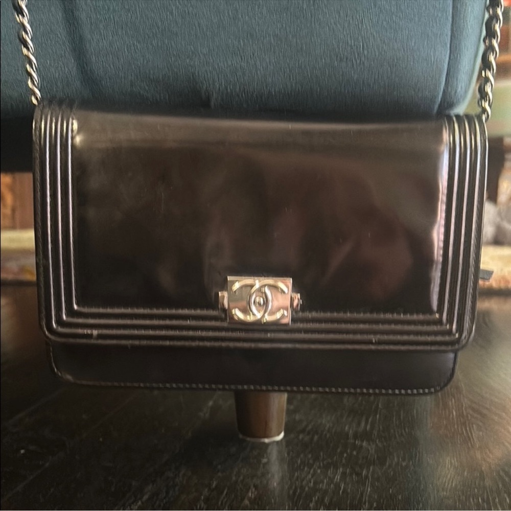 CHANEL Lambskin Crossbody WOC - Picture 10 of 12